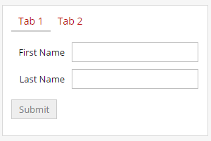 Cx Tabbed Form Validation